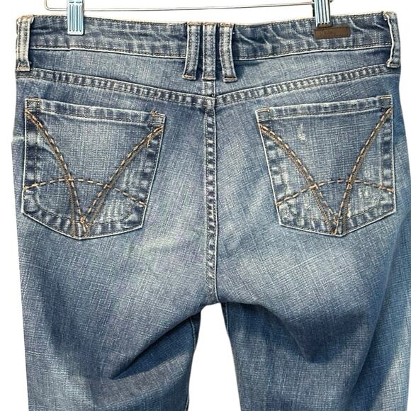 KUT from the Kloth Catherine Boyfriend Jeans Size 8 Midrise Distressed - Picture 4 of 7